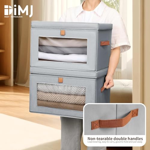 Storage Bins with Lids (5 Count)