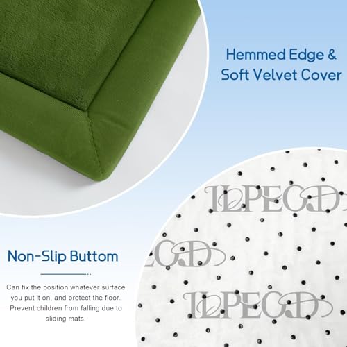 Baby Play Mat for Floor Nursery Muscle Mat Area Rug Playroom Rug 79x110" Elastic Foam 1.3" Thick Crawling Mat for Babies