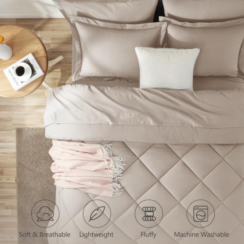 King Size Comforter Set Linen
