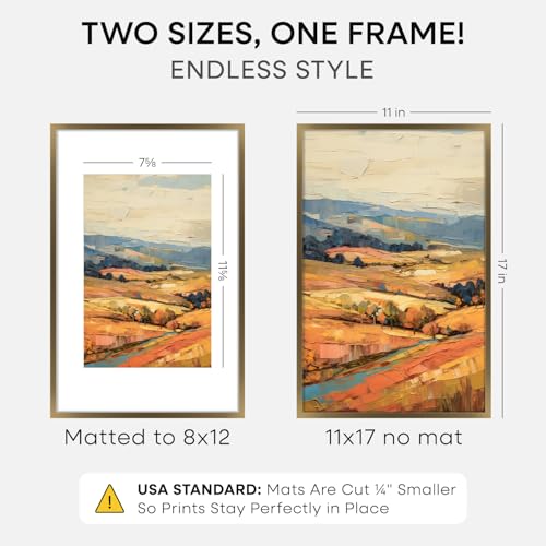 11x17 Bronze Picture Frame (2 Count)