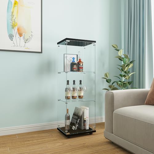 Black Glass Display Cabinet