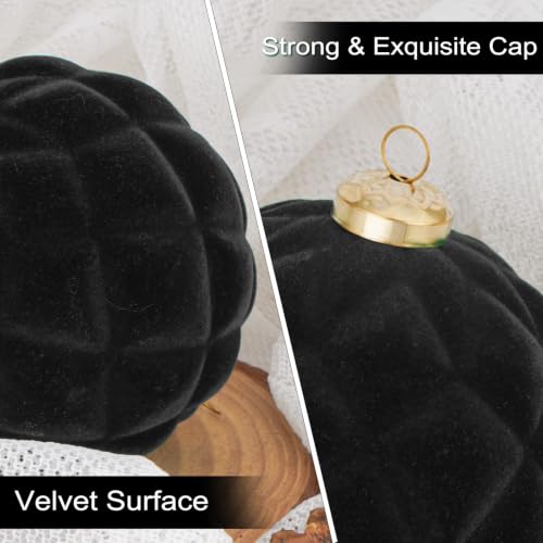 46PCS Velvet Christmas Ball Ornaments Set (46 Count)