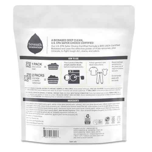 Laundry Detergent Packs Ultra Power Plus 42 Count