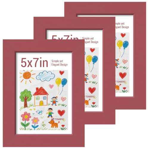 5x7 picture frame 3 Pack (3 Count)
