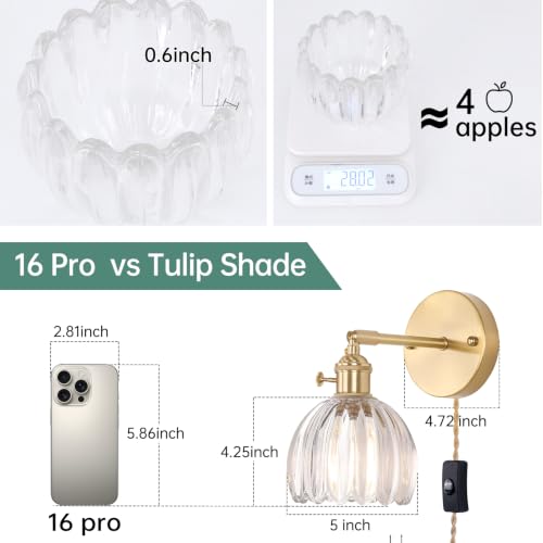 Plug in Wall Sconce