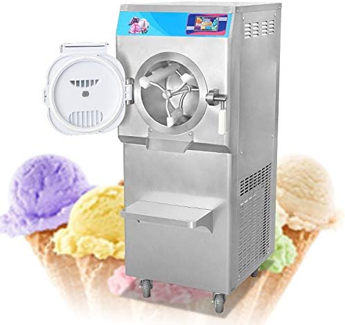 Kolice ETL Certificate Commercial Hard ice Cream Machine, Gelato Hard ice Cream Making Machine, Hard ice Cream Maker, Batch Freezer-Italy Designed Extra Strong Door, 9-11 gal per Hour