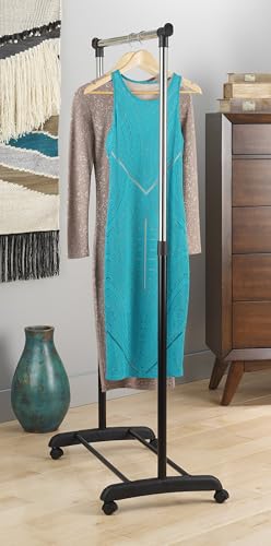 Adjustable Garment Rack with Wheels