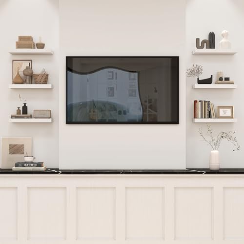 Floating Shelves 31.5" W x 10.3" D White Set of 2 (2 Count)