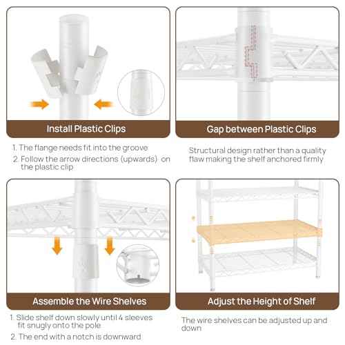 Laundry Organizer Shelves Over the Washer and Dryer Storage Shelf