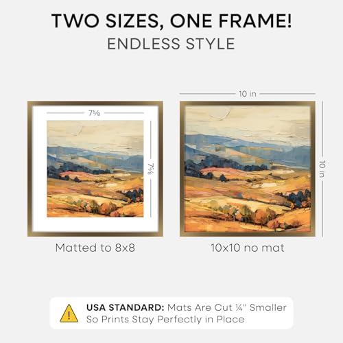 10x10 Bronze Picture Frame (3 Count)
