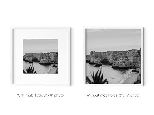 12x12 White Aluminum Frame Set of 6 (6 Count)