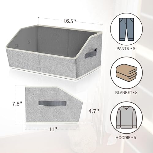 Trapezoid Closet Shelf Organizer (4 Count)