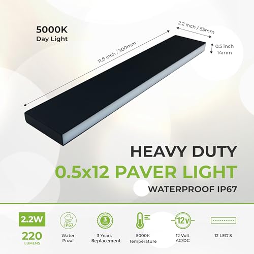 Paver Light Slim 0.5x12 Inch