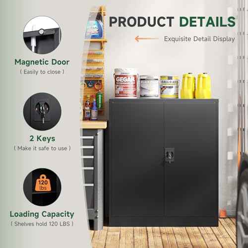 Metal Storage Cabinets with Lock Door