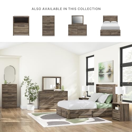 Jusika Full Size Storage Bed Frame