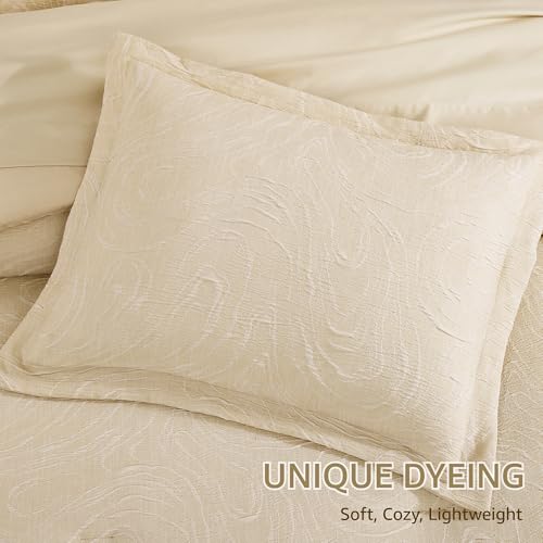 King Size Comforter Set 7 Pieces Birch Marble Bed in a Bag