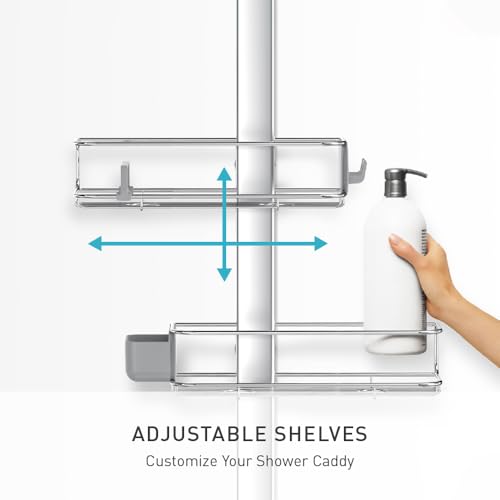 X Large Adjustable Hanging Shower Caddy