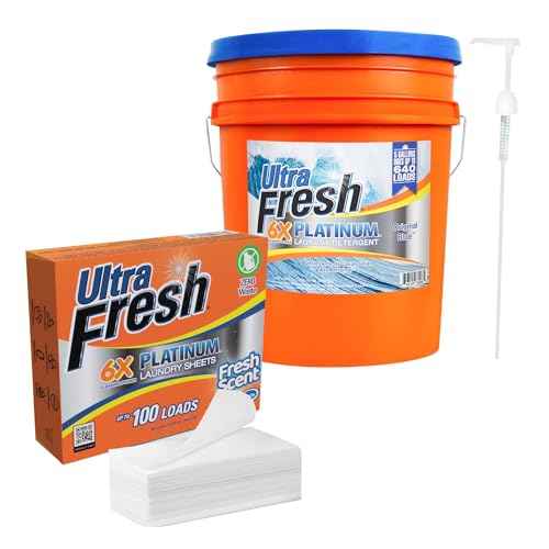 6X Platinum 5 Gal Laundry Detergent (640 Fl Oz)