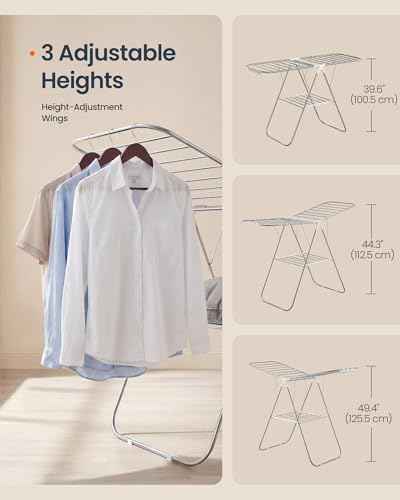 Clothes Drying Rack with Wings