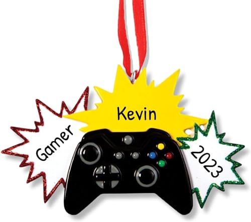 Personalized Video Game Ornaments 2026