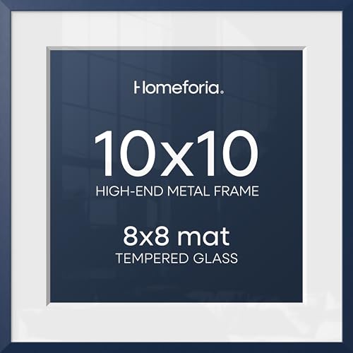10x10 Blue Picture Frame