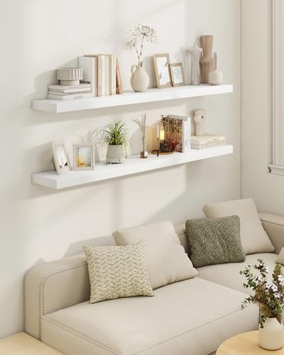 48" Floating Shelves for Wall (2 Count)