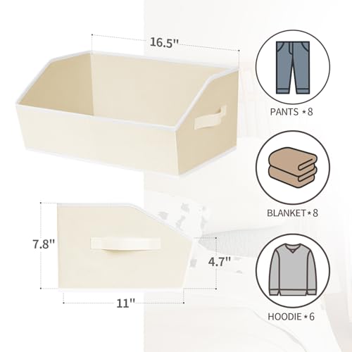 Trapezoid Closet Shelf Organizer (3 Count)