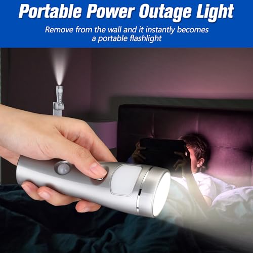2 Pack 4 in 1 LED Emergency Lights for Home Power Failure (2 Count)