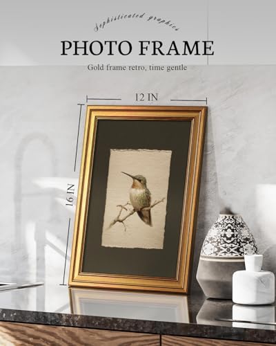 Gold Framed Vintage Wall Art