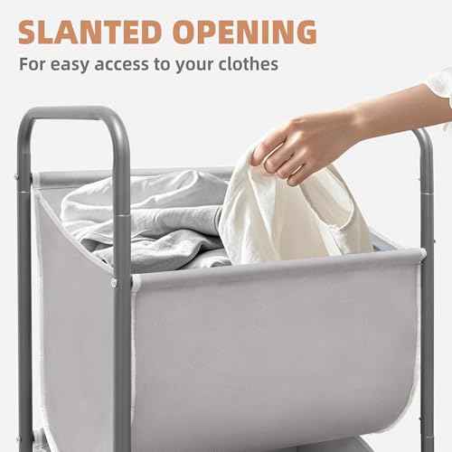 Vertical Rolling Laundry Hamper