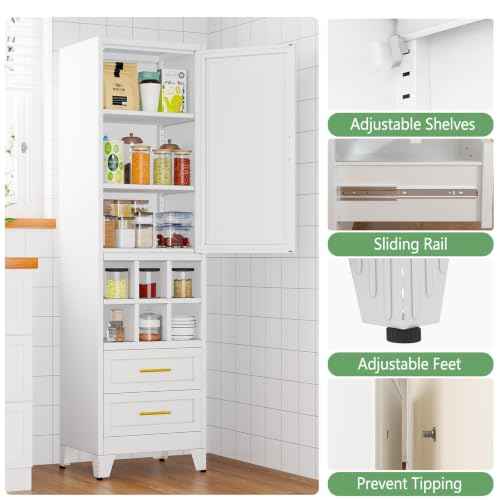 Tall Narrow Storage Cabinet