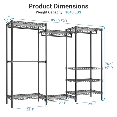 V5 Plus Heavy Duty Clothes Rack