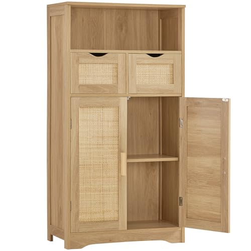 Bathroom Storage Cabinet with 2 Drawers