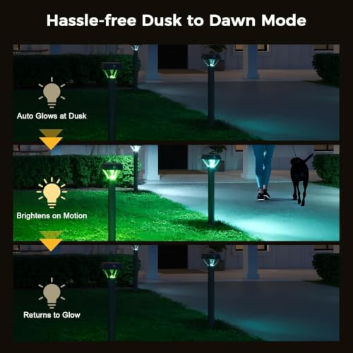 Smart Solar Lights Outdoor Waterproof