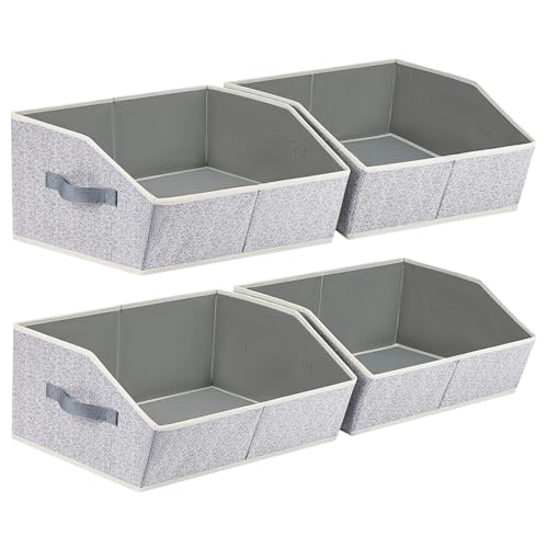 Trapezoid Closet Shelf Organizer (4 Count)