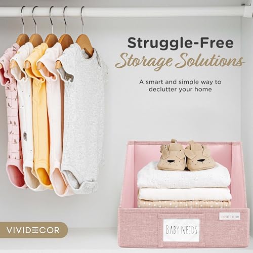 Open Front Trapezoid Closet Bins (3 Count)