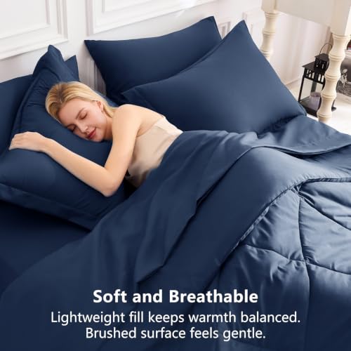 Full Size Comforter Sets Navy