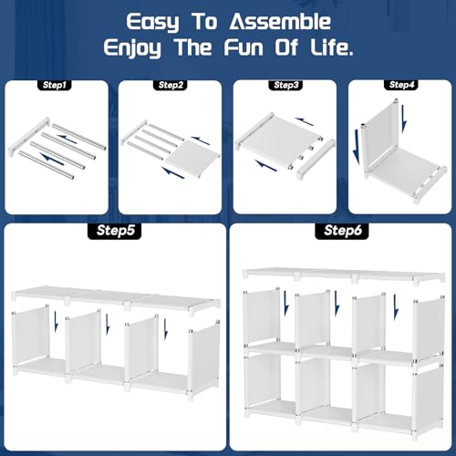 Book Shelf 18 Cube Storage Organizer (18 Count)