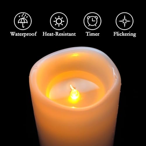 4x6 Waterproof Flameless Candles
