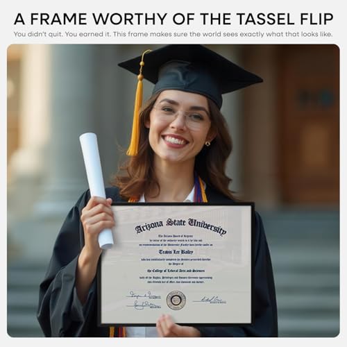 11x14 Black Diploma Frame (2 Count)