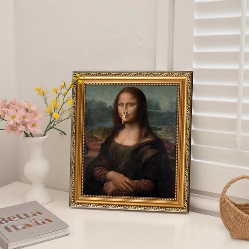 Vintage Gold Framed Wall Art for Home Decor