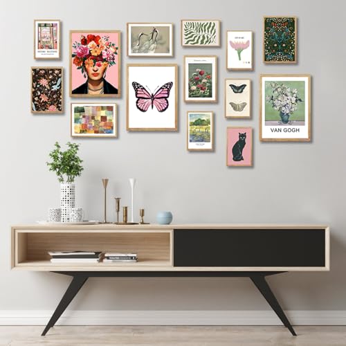 Vintage Eclectic Wall Art (28 Count)