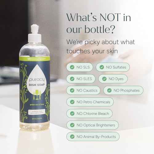 Dish Soap Green Tea & Lime (48 Fl Oz)