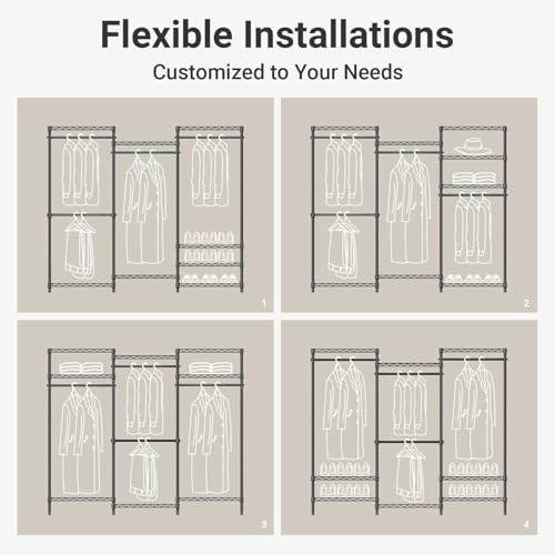 V5 Plus Heavy Duty Clothes Rack
