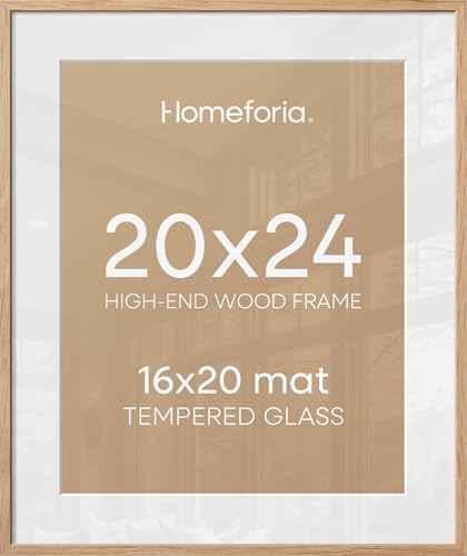 20x24 Natural Oak Picture Frame (3 Count)
