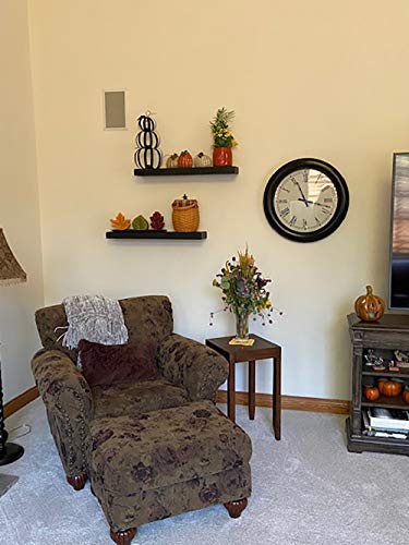 x2 24 inch Wooden Floating Shelves for Wall (2 Count)