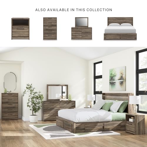Jusika King Bed Frame with Storage