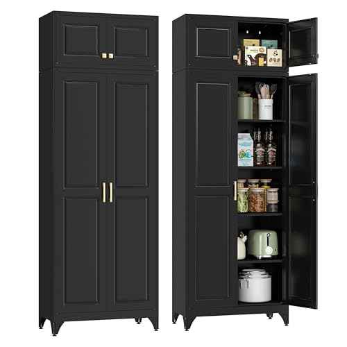 90" Tall Metal Storage Cabinet