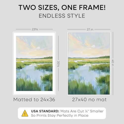 27x40 White Poster Frame (2 Count)