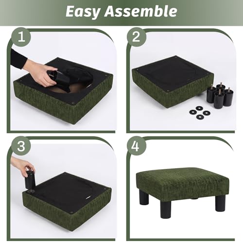 Small Foot Rest Stool Ottoman